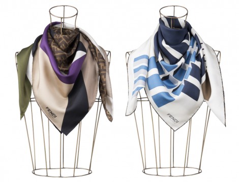 Fendi 2014 Eşarp Modelleri