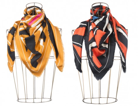 Fendi 2014 Eşarp Modelleri