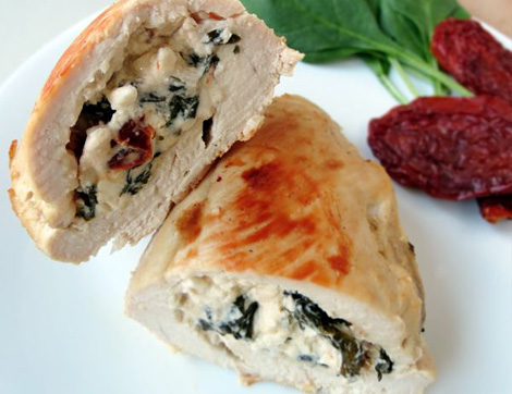 Ispanaklı Peynirli Tavuk Poğaça Tarifi