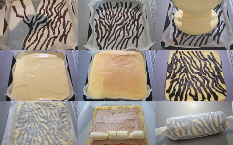 Zebra ve Dalmaçyalı Desenleriyle Lezzetli Rulo Pasta Tarifleri