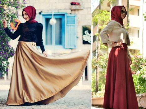 2014 Sonbahar Kış Trendleri Kloş Etekler