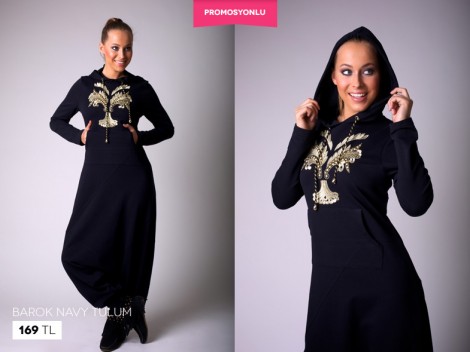 Latifa Barok Tulum Tesettür Eşofman Modelleri