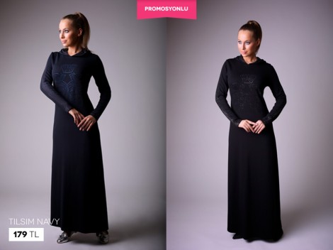 Latifa Barok Tulum Tesettür Eşofman Modelleri