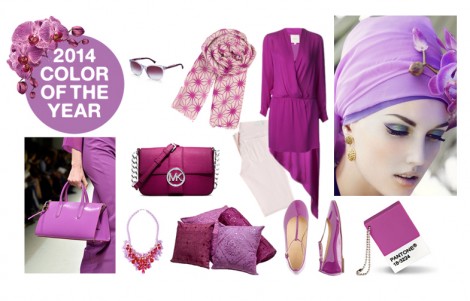Pantone 2014 Yılının Rengi Parlak Orkide Moru