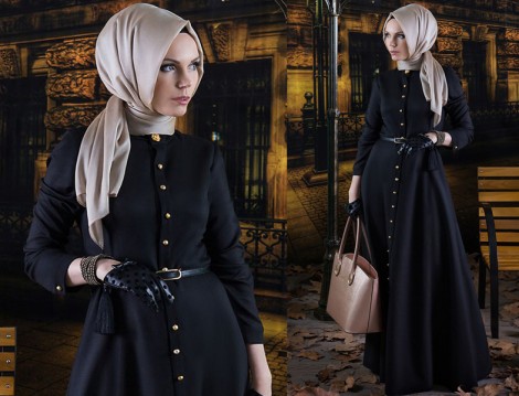 Tesettür Giyim ve Abiye Elbise Modelleri 2014 Müslima Wear