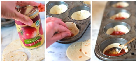 Tortilla Ekmeğinden Minik Pizza Tarifi