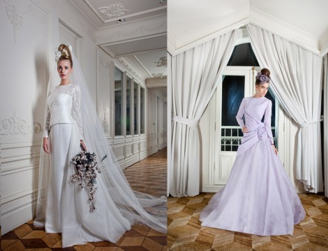 Bukra Couture 2014 Tesettür Abiye Elbise Modelleri