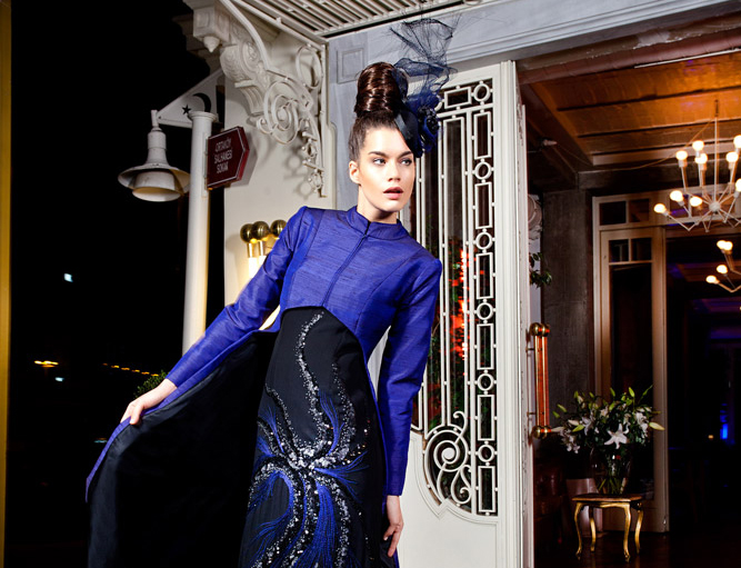 Bukra Couture 2014 Tesettür Abiye Elbise Modelleri