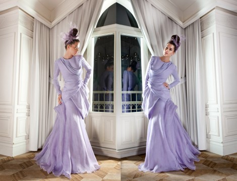 Bukra Couture 2014 Tesettür Abiye Elbise Modelleri