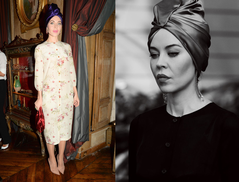 Ulyana Sergeenko'nun Nostaljik Stili