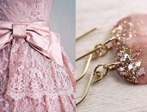 Pembe Elbise Modelleri 2014
