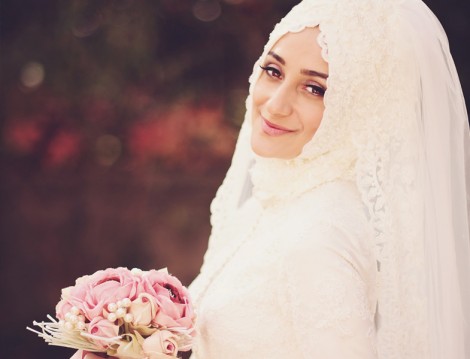 Tesettür Gelin Başı ve Nişan Başı Modelleri 2014