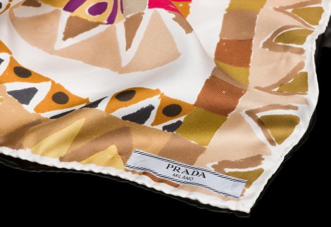 İpek Eşarp Modelleri Prada 2014