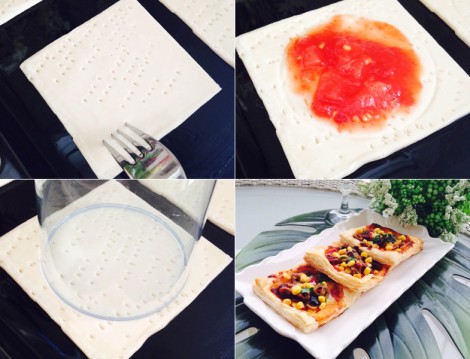 Resimli Pratik Pizza Tarifi