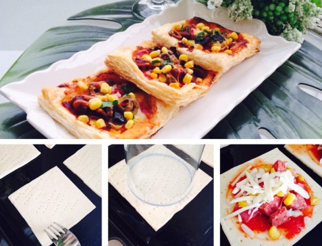Resimli Pratik Pizza Tarifi