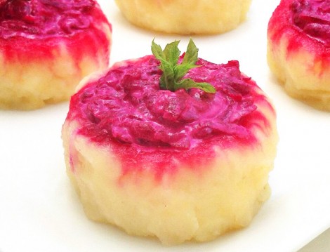 Patates Çanağında Pancar Salatası Tarifi