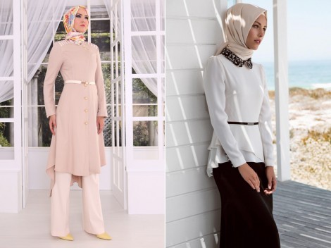 Yazlık Tesettür Takım Modelleri