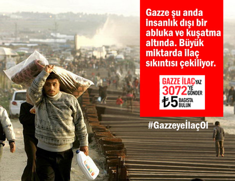 Gazze’ye İlaç Ol