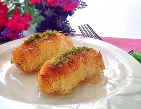 Bayrama Özel Kadayıf Sarması Tarifi