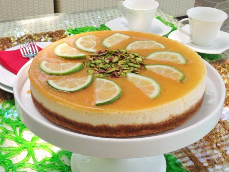 Resimli Şeftalili Cheesecake Tarifi