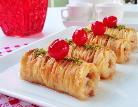 Bayrama Özel, Tahinli Burma Baklava Tarifi
