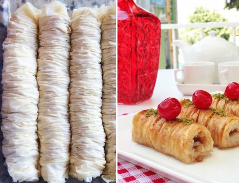 Şükran Kaymak Tahinli Burma Baklava Tarifi