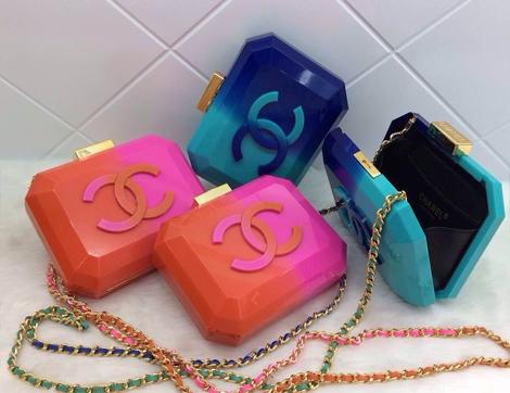 Chanel Ombre Clutch Çantalar