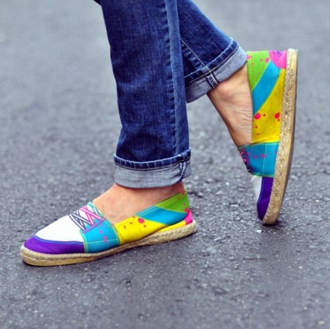 Espadril Ayakkabı Modeli