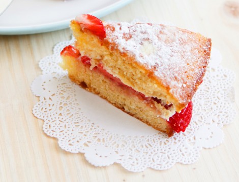 Tatlı Tarifleri Victorian Sponge Cake