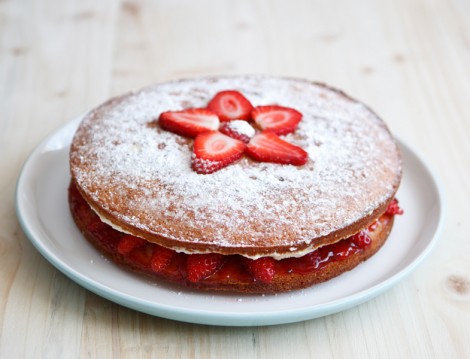 Tatlı Tarifleri Victorian Sponge Cake