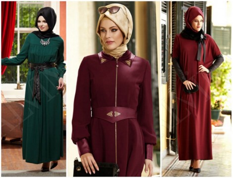 Alvina 2014-2015 Sonbahar Kış Tesettür Giyim Modelleri