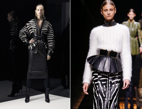 Balmain 2014-2015 Sonbahar Kış Koleksiyonu 