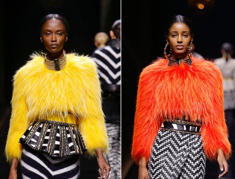 Balmain 2014-2015 Sonbahar Kış Koleksiyonu 