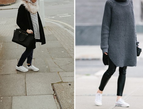 Converse Ayakkabı ile Tunik Kombini