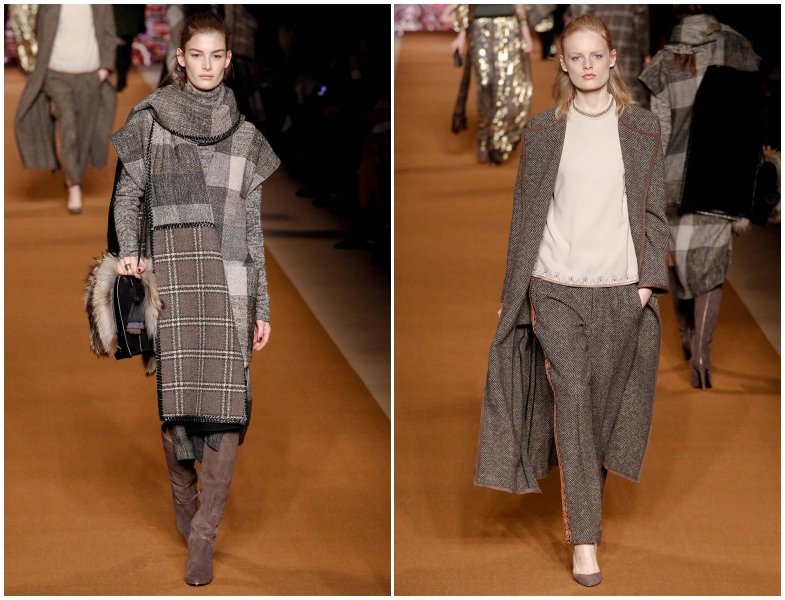 Etro 2014-2015 Sonbahar Kış Gri Renk Giyim Modelleri