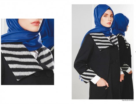 Kayra 2015 Şal Yaka Manto Modeli