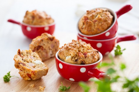 Kuru Domatesli Muffin Tarifi