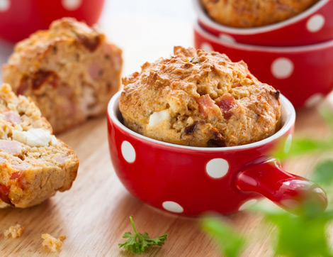 Kuru Domatesli Muffin Tarifi