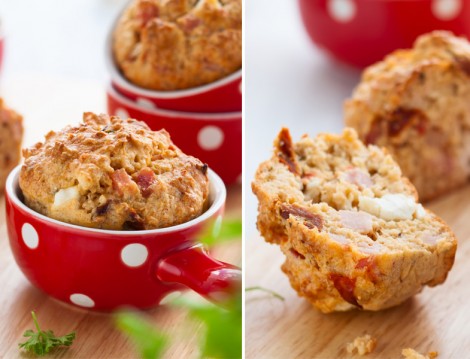 Kuru Domatesli Muffin Tarifi