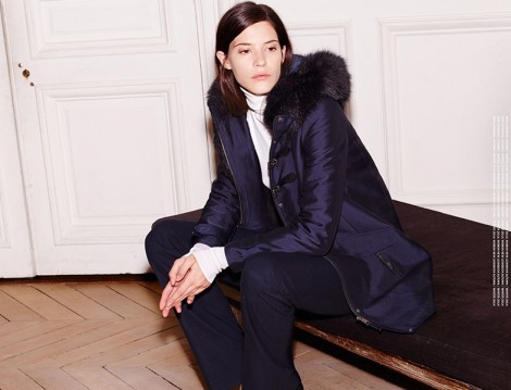 Zara Kapşonlu Mont Modeli