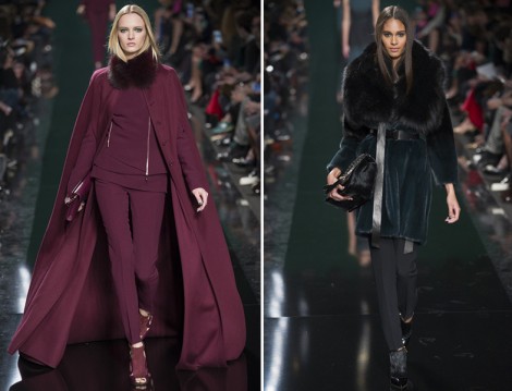 Elie Saab Kürk Yaka Manto Modelleri