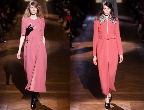 Pembe Palto ve Kaban Modeli 2015