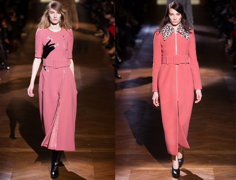 Pembe Palto ve Kaban Modeli 2015