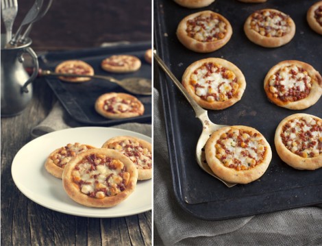 Atıştırmalık Acılı Mini Pizza  