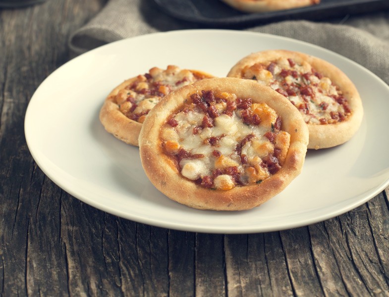 Atıştırmalık Acılı Mini Pizza