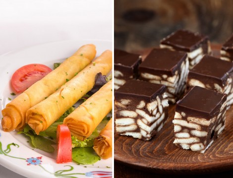 Kalem Böreği ve Mozaik Pasta Tarifi