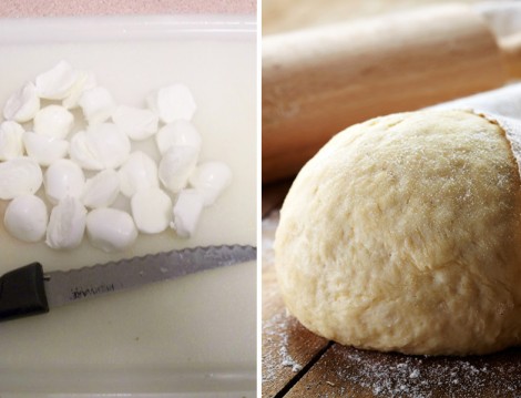 Mozzarella Peyniri ve Pizza Hamuru