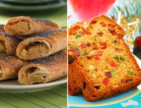 Rengarenk Bir Kek ve Çıtır Çıtır Çörek Tarifleri 