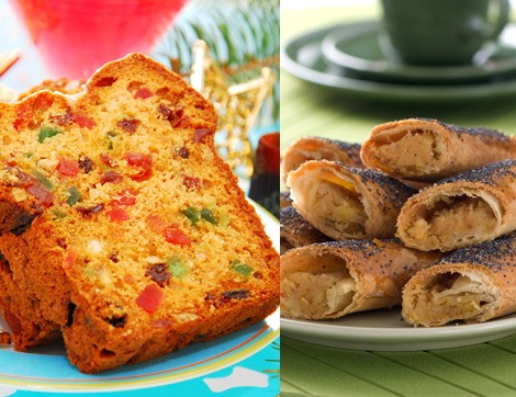 Rengarenk Bir Kek ve Çıtır Çıtır Çörek Tarifi