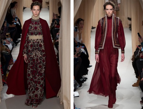 Valentino 2015 İlkbahar Couture Koleksiyonu 